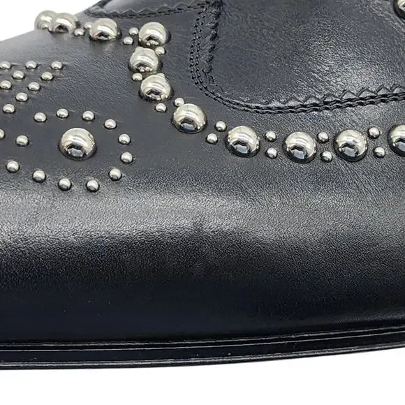 Christian Louboutin Charlie Clou Studded OxfordS - Leather - Black 42 9US $1395 Christian Louboutin Charlie Clou Studded OxfordS - Leather  main image 3